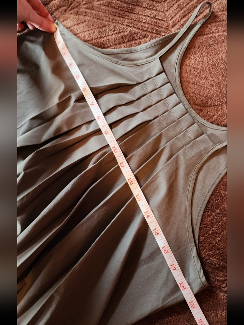 Athleta Pleated Sleeveless Maxi Dress - Picture 6 of 10